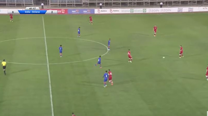 FIFA Friendly: India were beaten by Belarus by 3-0 | Sangbad Pratidin