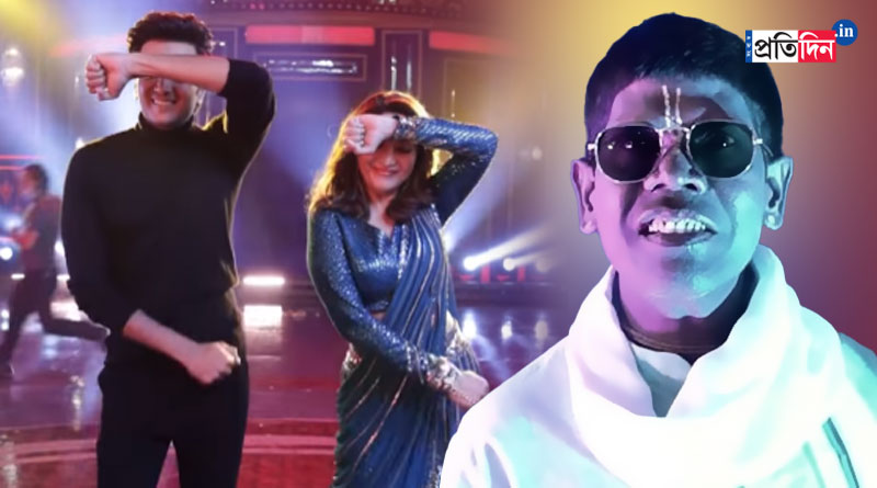 Madhuri Dixit Performs on Bhuban Badyakar's Viral Song Kacha Badam | Sangbad Pratidin