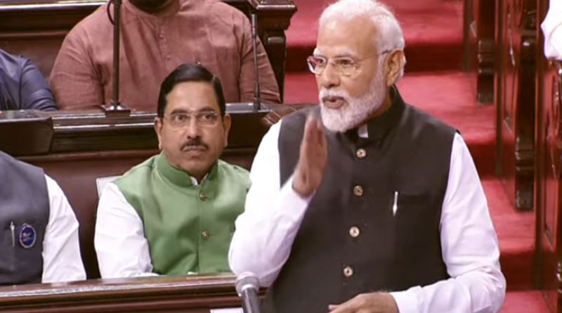 Prime Minister Narendra Modi bids farewell to 72 retiring Rajya Sabha members | Sangbad Pratidin