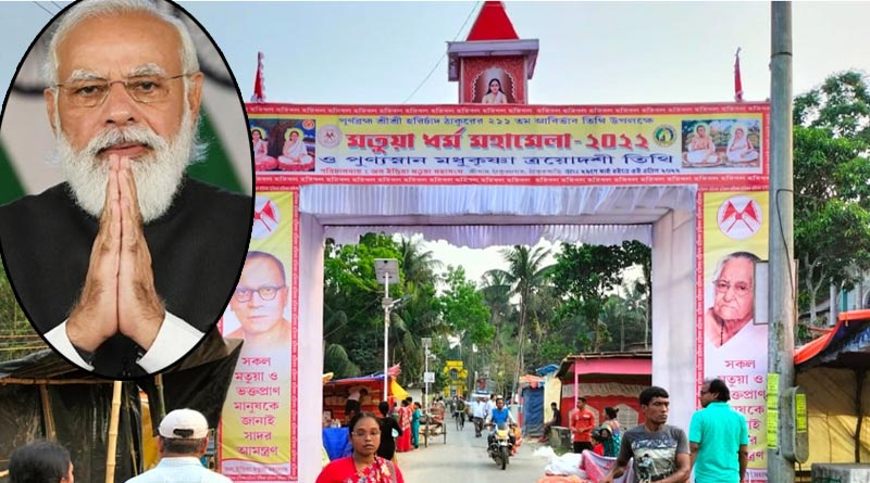 PM Modi sends written note to wish Motuas mentioning Harichand Thakur's life ahead of their festival | Sangbad Pratidin