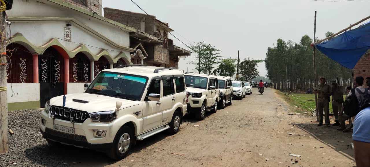 CBI team at Rampurhat