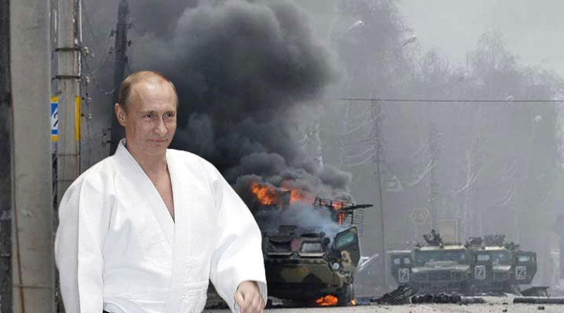 Putin Stripped Off Taekwondo Black Belt For Attack On Ukraine | Sangbad Pratidin