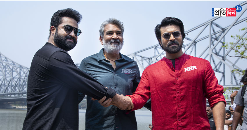 RRR team at Kolkata