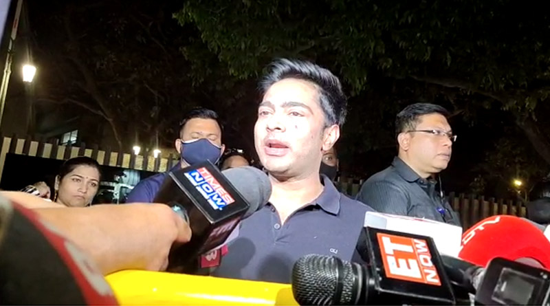 TMC leader Abhishek Banerjee slams BJP after being grilled by ED | Sangbad Pratidin