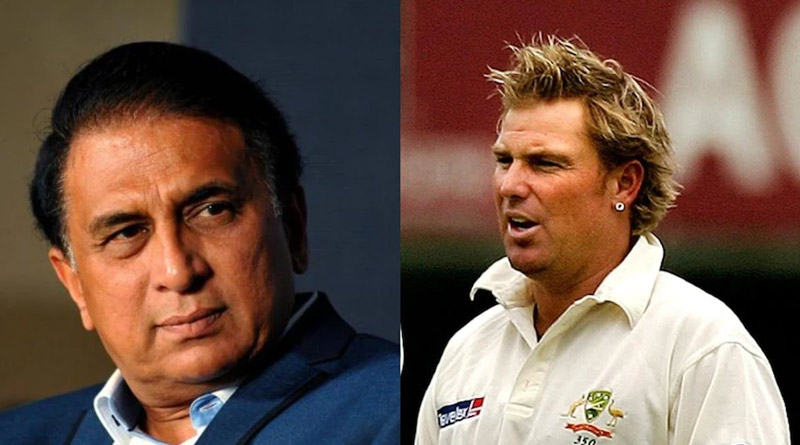 Australian media slams Sunil Gavaskar over the comment on Shane Warne | Sangbad Pratidin
