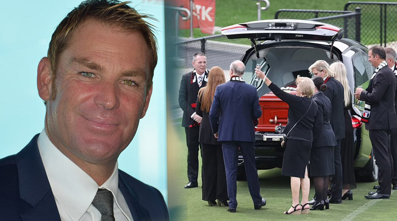 Shane Warne's family and friends say goodbye to Aussie great | Sangbad Pratidin