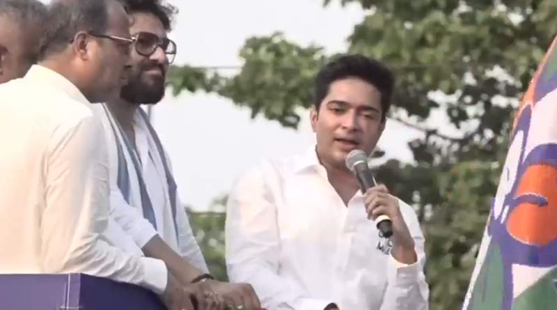 Abhishek Banerjee challenges BJP to win with larger mergin in By-election in Ballygung | Sangbad Pratidin