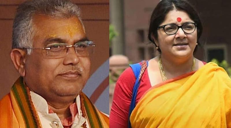 WB byelection: Dilip Ghosh, Locket Chatterjee want BJP defeat! | Sangbad Pratidin