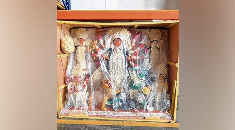 Durga Puja: Durga idol starts journey to Houstan, USA this summer | Sangbad Pratidin