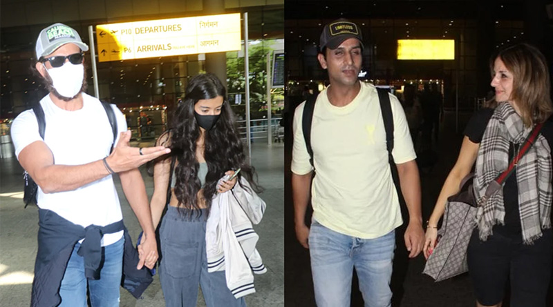 Hrithik Roshan And Girlfriend Saba Azad Partied In Goa With His Ex-Wife Sussanne Khan And Arslan Goni