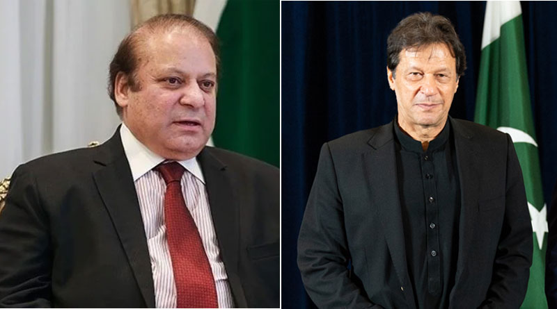 PTI, PML-N workers clash outside Nawaz Sharif’s house in London | Sangbad Pratidin