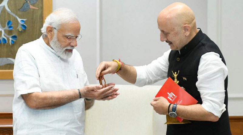 Actor Anupam Kher meets PM Modi