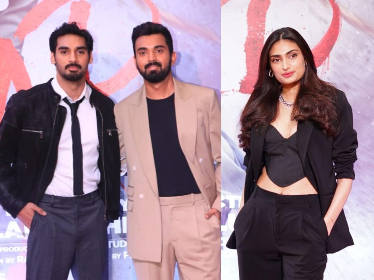 Rahul, Athiya and Ahan