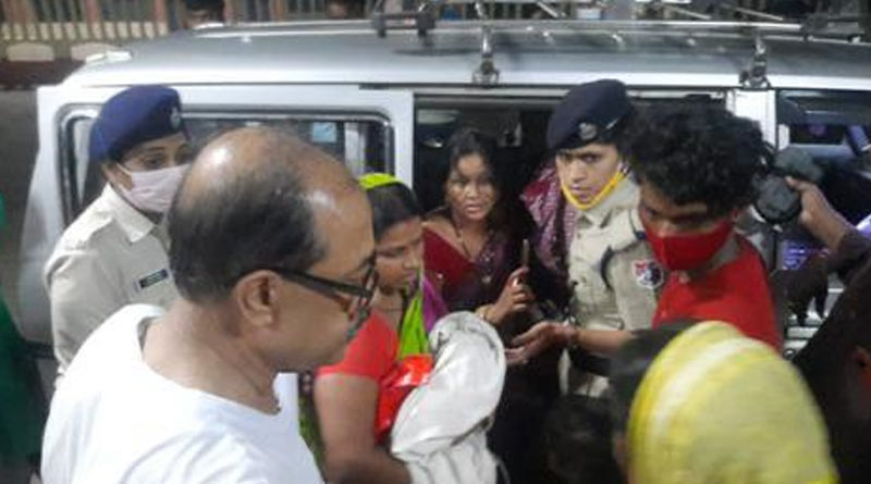 Woman Gives Birth on Running Train, RPF Looks After Them In Midnapore Station | Sangbad Pratidin