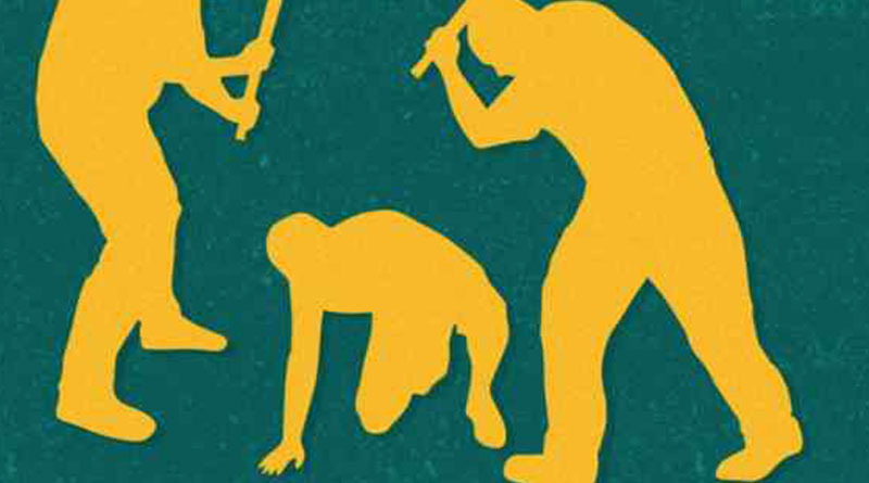 Gujarat Men flogged publicly for pelting stones at Garba event | Sangbad Pratidin