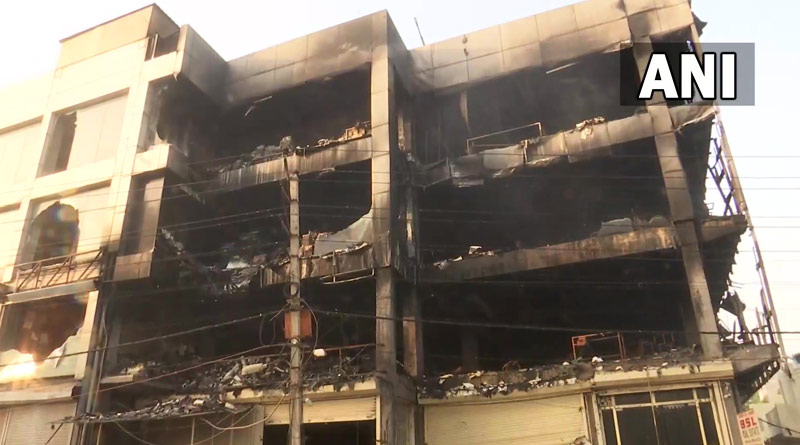 27 people died and 12 got injured in the fire incident in Delhi fire incident | Sangbad Pratidin