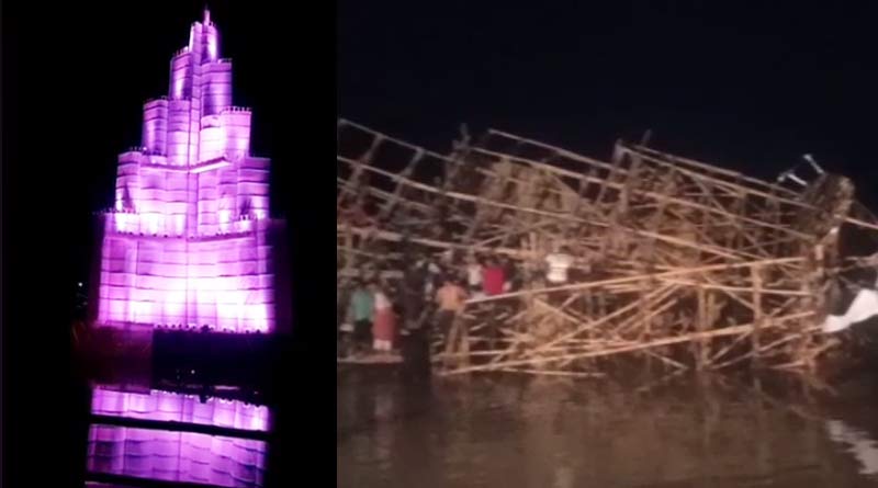 Burj Khalifa Made to Celebrate Eid, Damaged in Sonarpur | Sangbad Pratidin