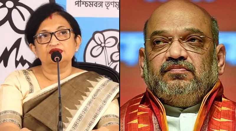 TMC leader Chandrima Bhattacharya slams Amit Shah on Cossipore BJP leader murder case । Sangbad Pratidin