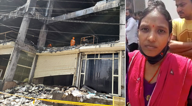 Survivor narrates Delhi fire horror | Sangbad Pratidin