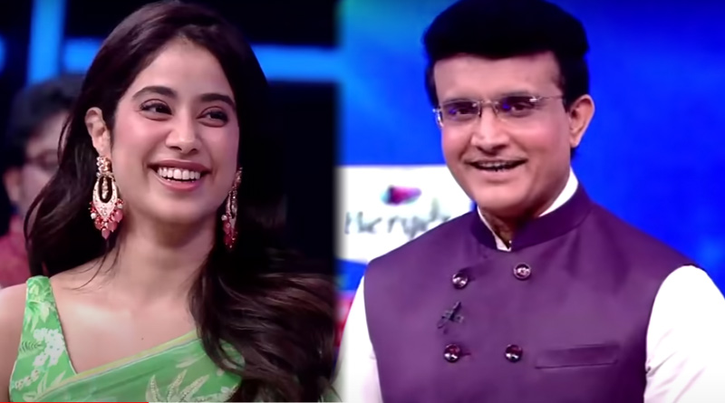 Janhvi Kapoor in Sourav Ganguly's Dadagiri Unlimited | Sangbad Pratidin
