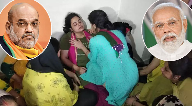 'Narendra Modi and HM Amit Shah are making Kashmiri Pandits scapegoats', Claims wife of killed Kashmiri Pandit | Sangbad Pratidin