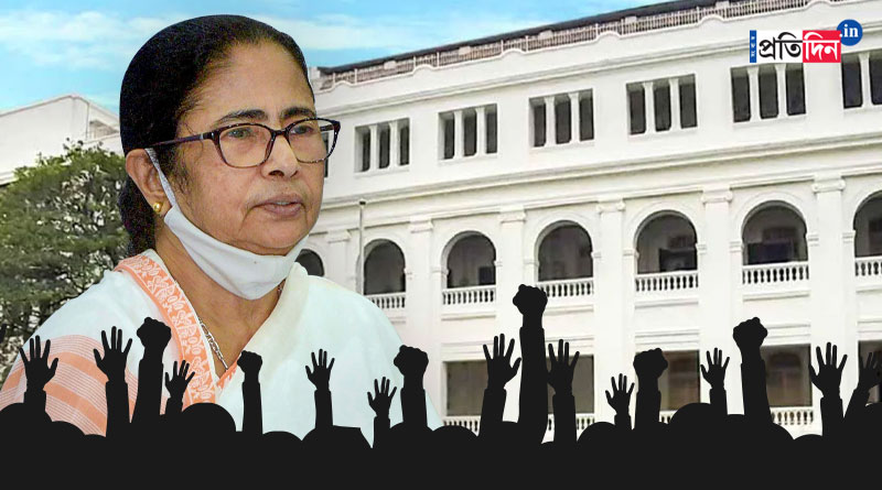 WB Cabinet passes the decision of the Chief Minister being the chancellor of Government University, teacher organisations becomes furious | Sangbad Pratidin