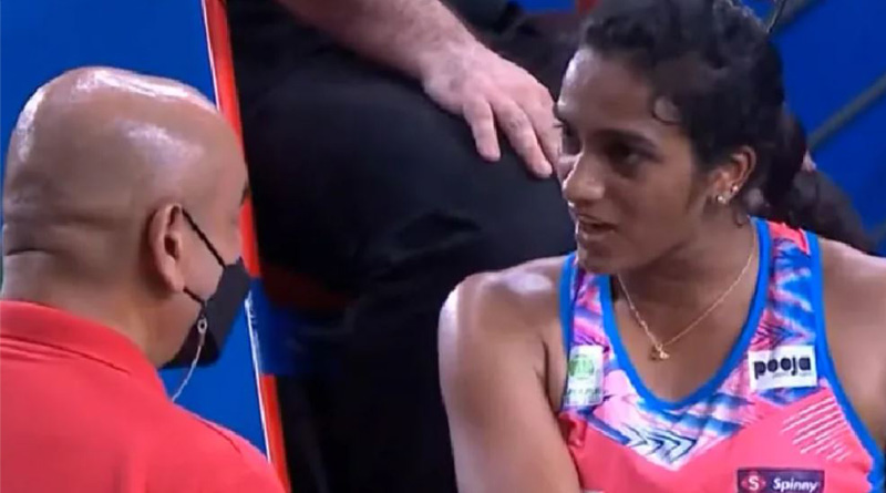 PV Sindhu Furious on Losing Asia Championship Semifinals, Accused Chair Umpire | Sangbad Pratidin