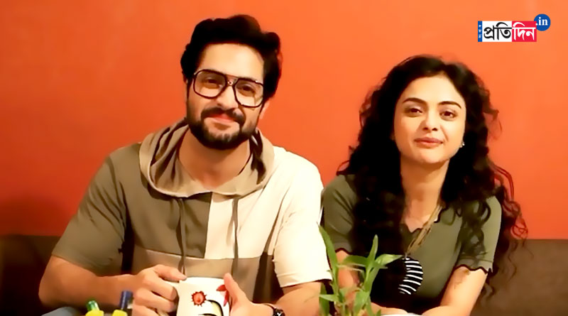Vikram Chatterjee and Solanki Roy paired after 5 years in Shohorer Ushnotomo Dine movie | Sangbad Pratidin