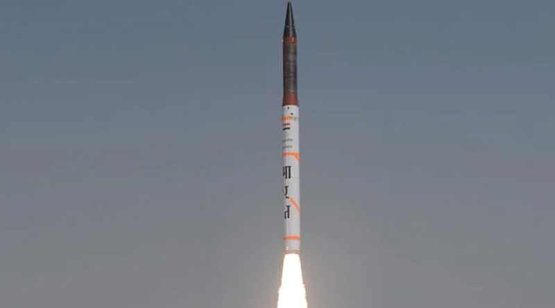 Nuclear-Capable Agni-IV Ballistic Missile Successfully Tested Today | Sangbad Pratidin