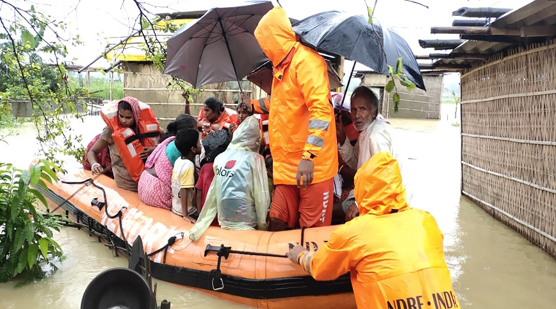 Assam floods claim 25 lives, hit over 31 lakh people, PM Modi assures Centre's help | Sangbad Pratidin