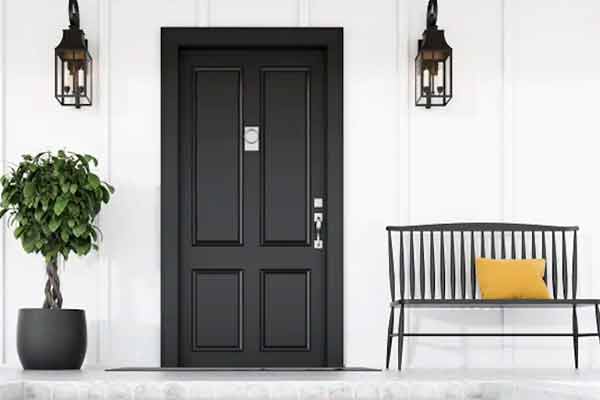 Black door