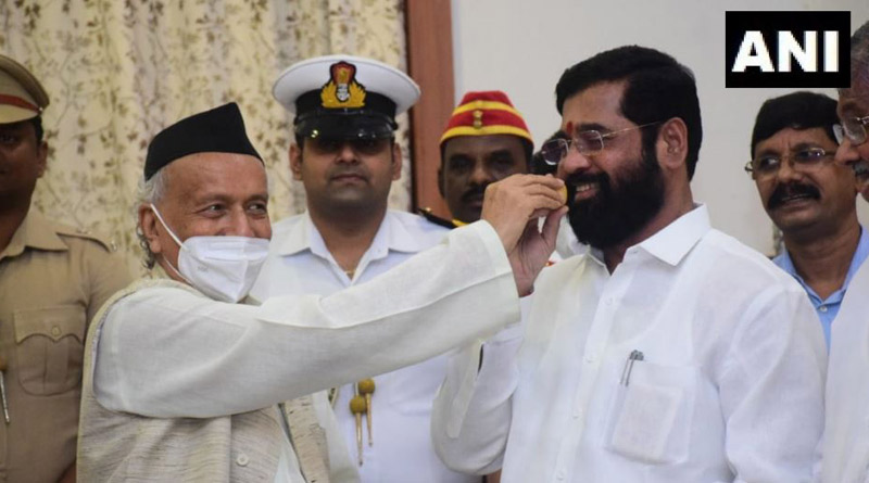 Eknath Shinde to take oath as Maharashtra CM। Sangbad Pratidin