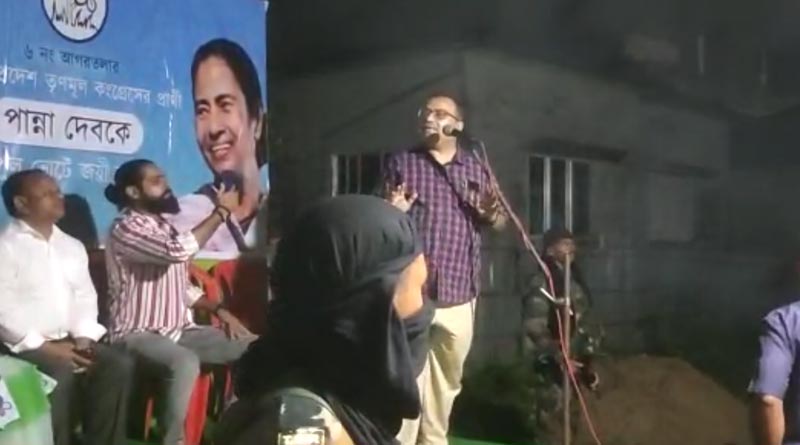 TMC workers allegedly attacked by BJP goons at Tripura.