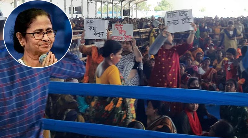 CM Mamata Banerjee meets TET candidates at Bardhaman | Sangbad Pratidin
