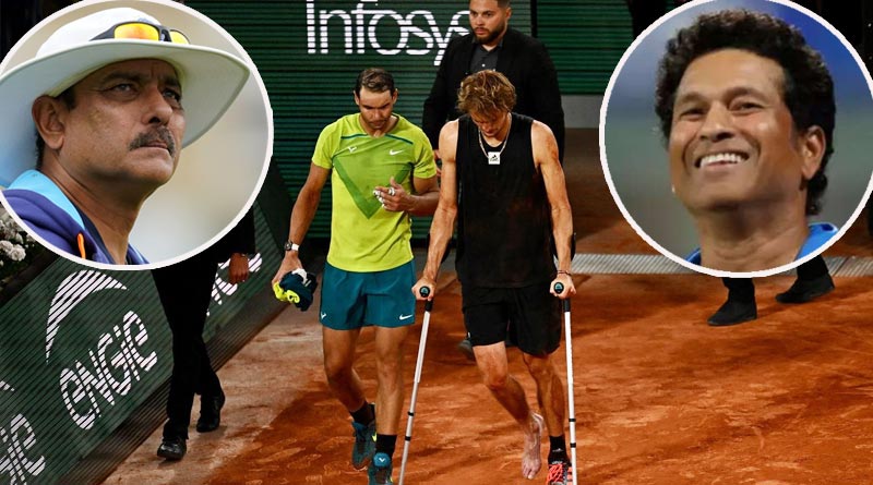 Shastri, Tendulkar React to Zverev's Unfortunate Exit from French Open | Sangbad Pratidin