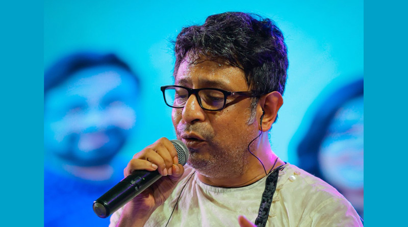 Rupankar Bagchi performed on stage after KK Row