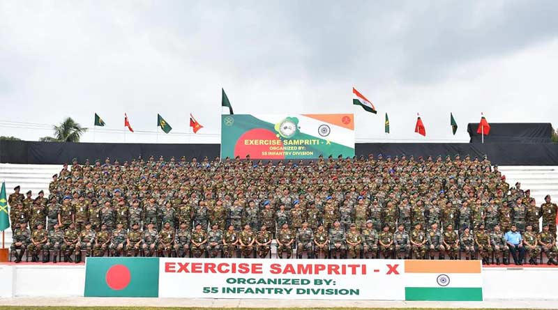 India, Bangladesh hold joint military exercise | Sangbad Pratidin