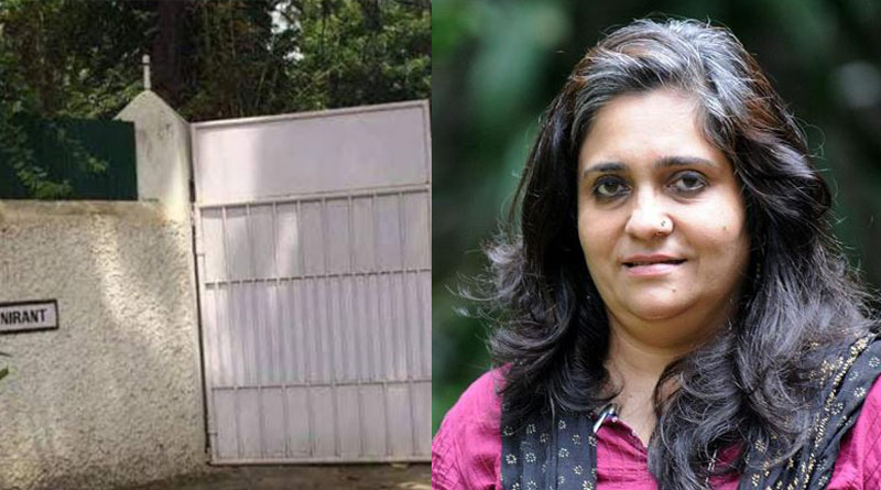 Row over Teesta Setalvad's banglow। Sangbad Pratidin