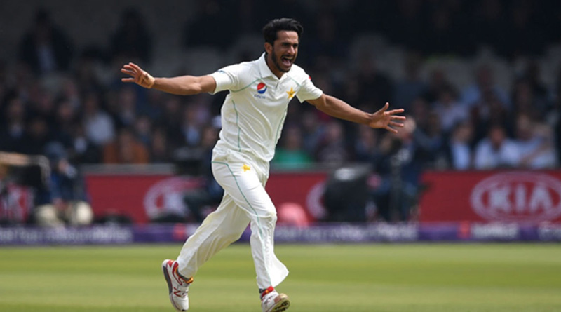 Umpire denied LBW appeal, Hasan Ali tried to forcefully raise his finger | Sangbad Pratidin