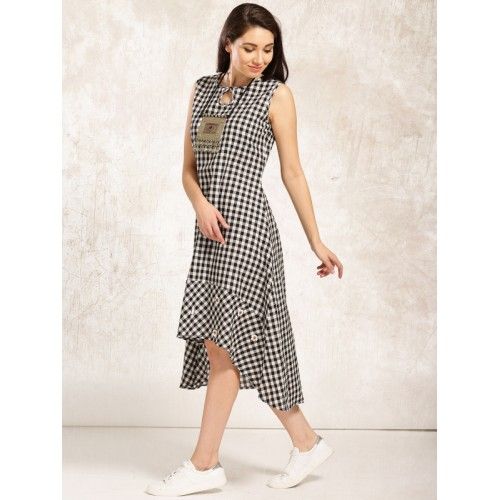 Homogenous Pattern Dress
