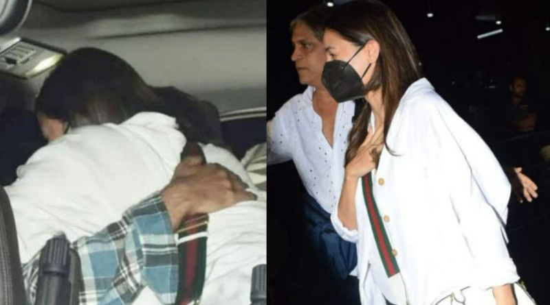 Alia Bhatt Hugs Ranbir Kapoor at airport। Sangbad Pratidin
