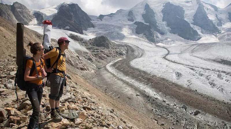 Climate change strikes again, Glaciers vanishing at record rate in Alps। Sangbad Pratidin