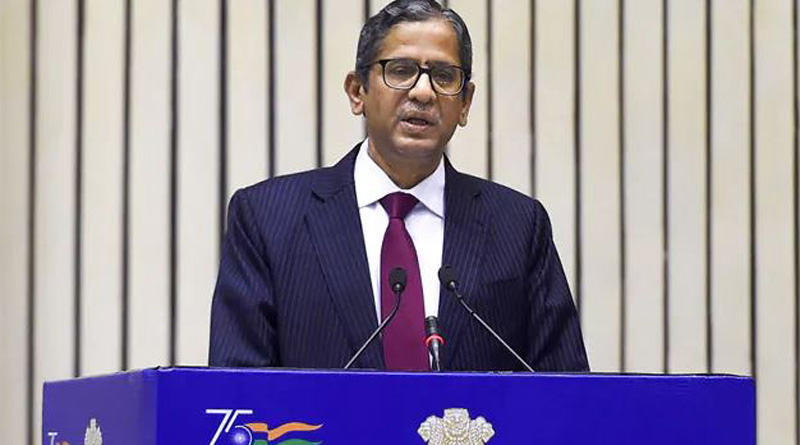 'Space for opposition is diminishing', says CJI Ramana। Sangbad Pratidin