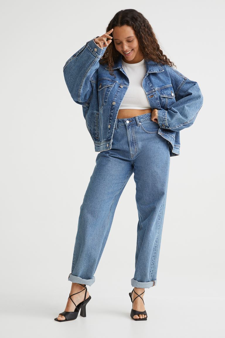 High waist jeans