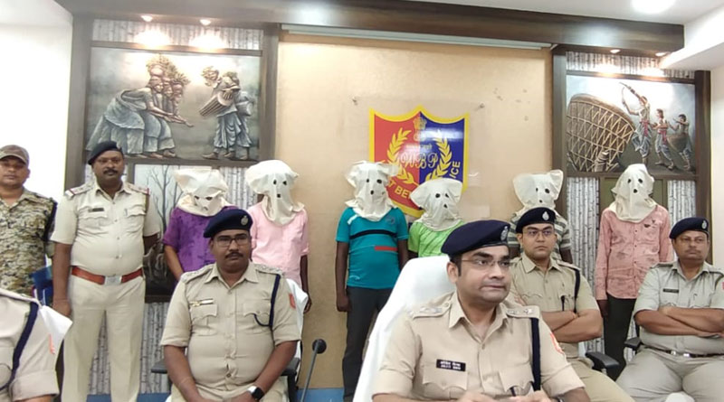 Six arrested including Home Guard of Jamboni PS, Jhargram allegedly spreading rumour in the name of 'maoist' | Sangbad Pratidin