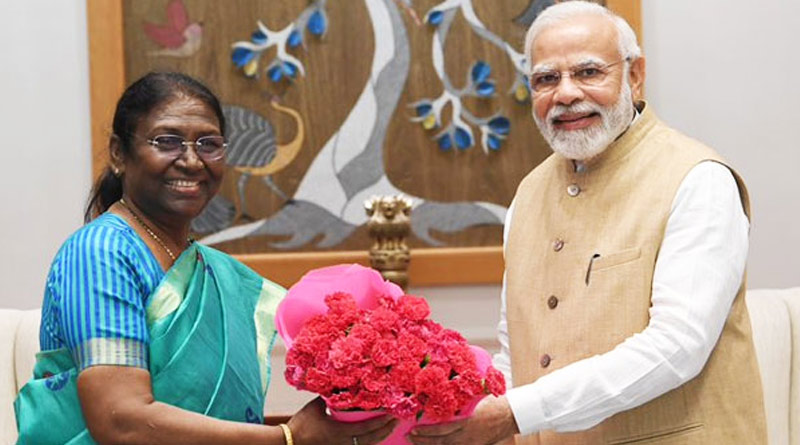 Presidential Poll result: PM Modi Plans to Visit Droupadi Murmu | Sangbad Pratidin
