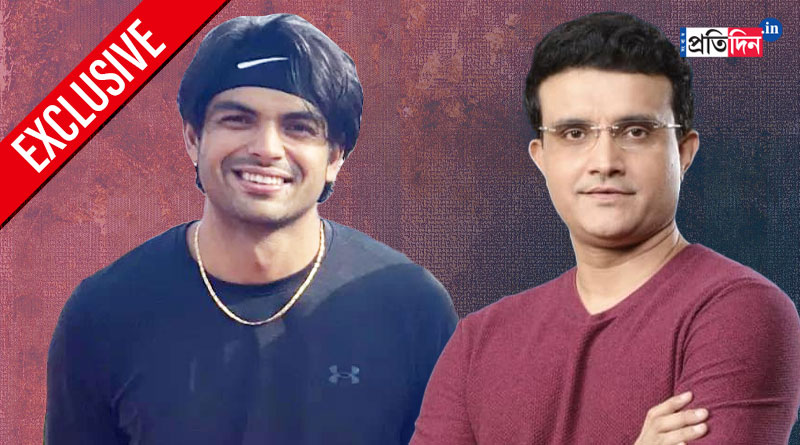 Sourav Ganguly is my all time inspiration, says Neeraj Chopra | Sangbad Pratidin