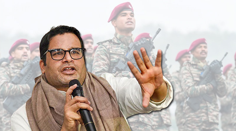 In Bihar Prashant Kishor criticises Agnipath scheme for 'inferior' service conditions | Sangbad Pratidin