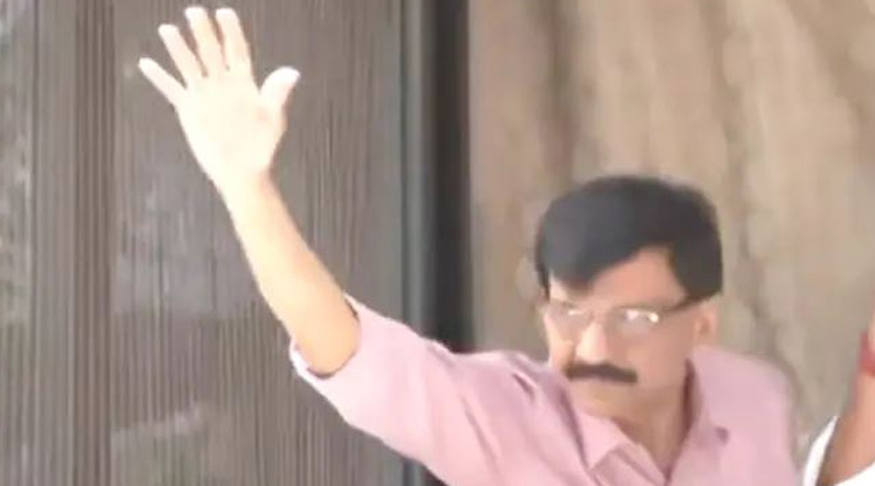Shiv Sena MP Sanjay Raut in ED custody after 9 hours of interrogation। Sangbad Pratidin