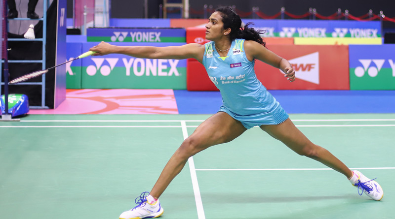 PV Sindhu storms into Singapore Open final | Sangbad Pratidin